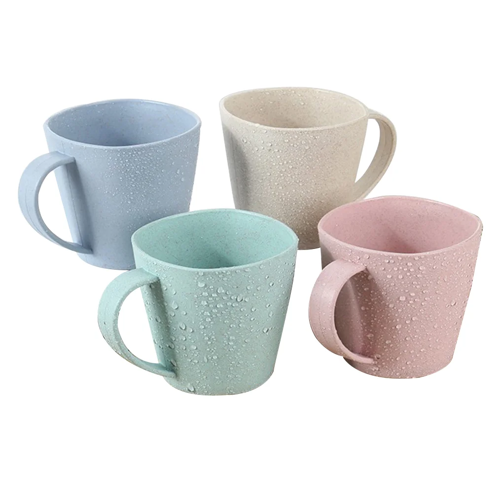 4 Pcs Nonbreakable Water Cup Plastic Tea Mug Kid Coffee Mugs Couples Plastic Drinking Mugs Kids Travel
4 Pcs Nonbreakable Water Cup Plastic Tea Mug Kid Coffee Mugs Couples Plastic Drinking Mugs Kids Travel