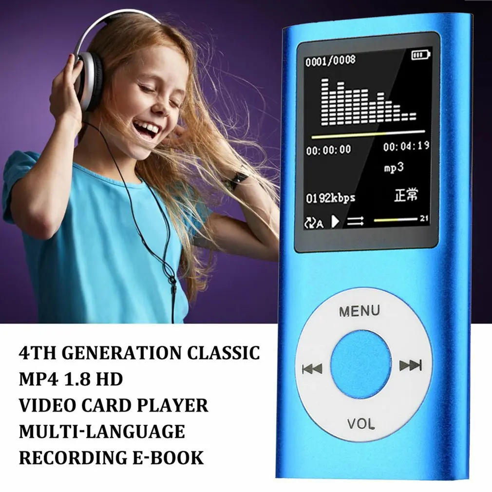 Миниатюрный mp3-плеер, цифровой ЖК-экран, запись голоса, FM-радио, устройство записи электронных книг, с зарядным кабелем и наушниками
Миниатюрный mp3-плеер, цифровой ЖК-экран, запись голоса, FM-радио, устройство записи электронных книг, с зарядным кабелем и наушниками