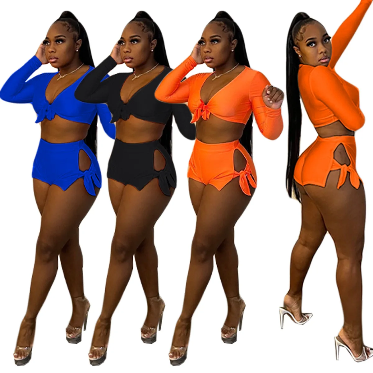 2022 Casual Women Tracksuit Two Piece Set Pants Suit Solid Color Matching Set Streetwear Sportsuit Clothes For Women Outfit
2022 Casual Women Tracksuit Two Piece Set Pants Suit Solid Color Matching Set Streetwear Sportsuit Clothes For Women Outfit