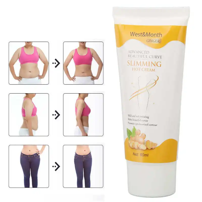 Slimming Cream Ginger Harmless Massage Skin Lifting Weight Loss Body Sculpting Cream for Arm Waist Abdomen 60ml Wide Application
Slimming Cream Ginger Harmless Massage Skin Lifting Weight Loss Body Sculpting Cream for Arm Waist Abdomen 60ml Wide Application