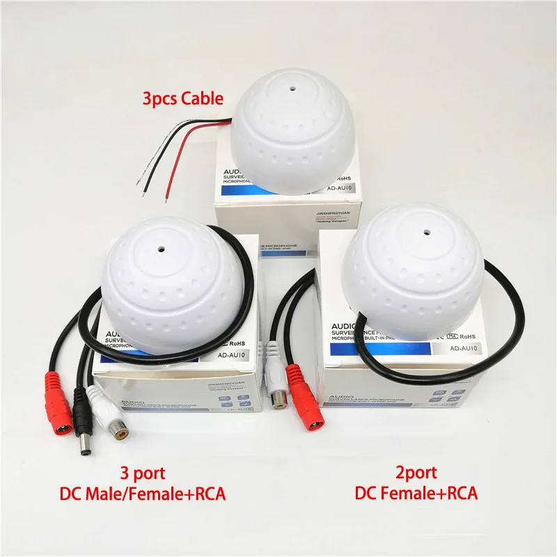 Audio monitoring Active Security Surveillance Microphone Mmonitor Set Mini Webcams Pickup Input MIC For CCTV Camera
Audio monitoring Active Security Surveillance Microphone Mmonitor Set Mini Webcams Pickup Input MIC For CCTV Camera