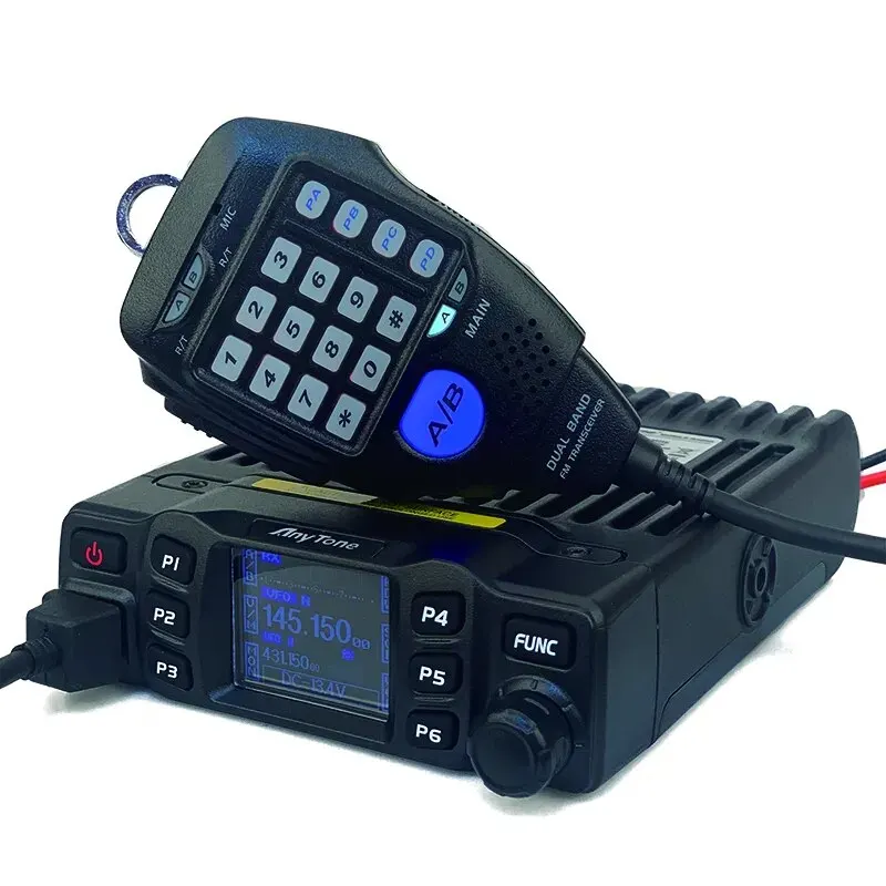 Портативная рация Anytone, Двухдиапазонная VHF 136-174 МГц UHF 400-490 МГц 25 Вт 200CH FM-радио
Портативная рация Anytone, Двухдиапазонная VHF 136-174 МГц UHF 400-490 МГц 25 Вт 200CH FM-радио