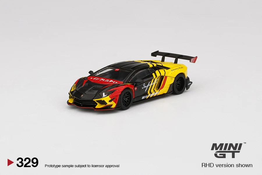 MINIGT 1:64 LBWORKS Lamborghini Aventador Limited Edition Infinite Motorsports MGT00329-R LHD
MINIGT 1:64 LBWORKS Lamborghini Aventador Limited Edition Infinite Motorsports MGT00329-R LHD