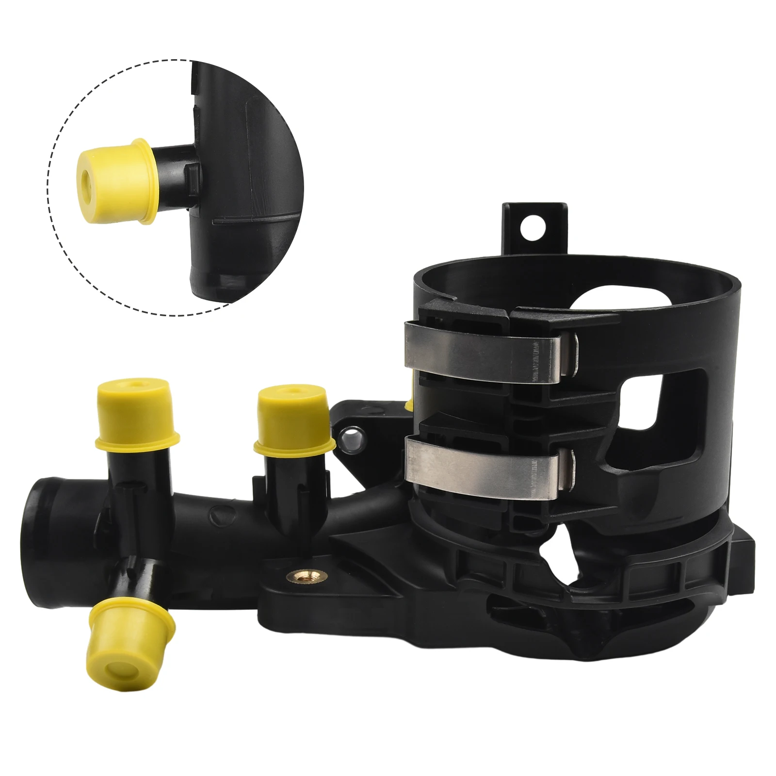 High Quality Water Outlet Fuel Filter Housing 1 Set 6512006000 A6512001656 Anti-rust Black Durable Lightweight
High Quality Water Outlet Fuel Filter Housing 1 Set 6512006000 A6512001656 Anti-rust Black Durable Lightweight