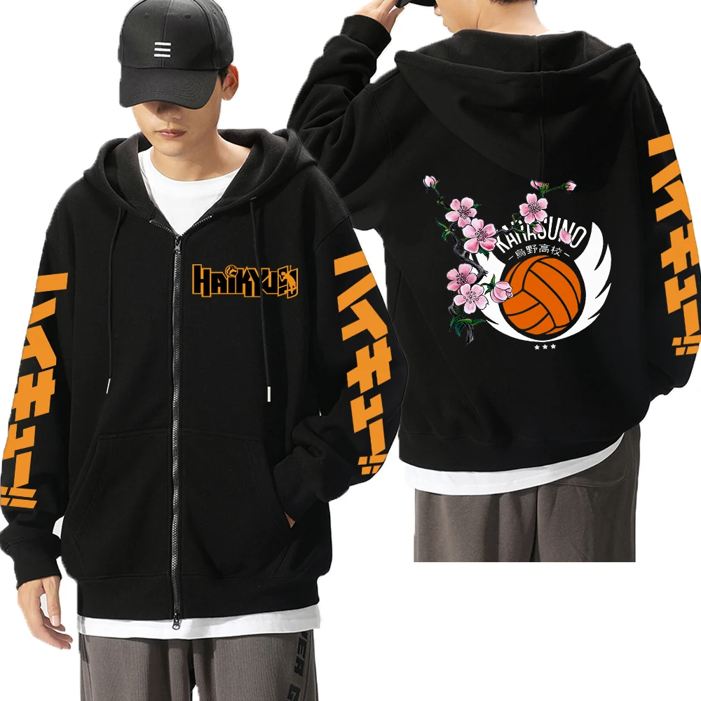 Haikyuu Sweatshirts Hip Hop Zip Hoodie Anime Sweatshirt Harajuku Long-Sleeve Pullover Unisex Hooded Hoodies Fleece Zipper Jacket
Haikyuu Sweatshirts Hip Hop Zip Hoodie Anime Sweatshirt Harajuku Long-Sleeve Pullover Unisex Hooded Hoodies Fleece Zipper Jacket