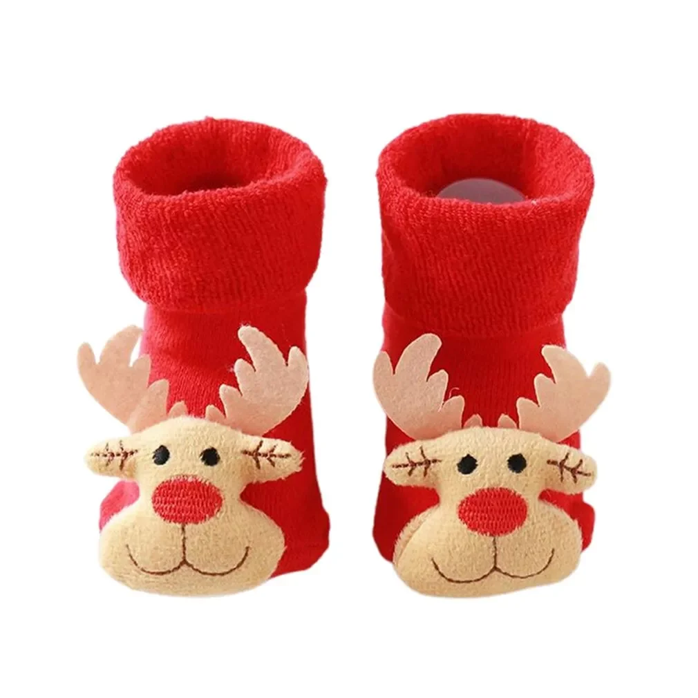 Christmas Warm Socks Boys Girl Winter Cartoon Animal Elk Socks Breathable Floor Anti-skid Cotton Socks
Christmas Warm Socks Boys Girl Winter Cartoon Animal Elk Socks Breathable Floor Anti-skid Cotton Socks