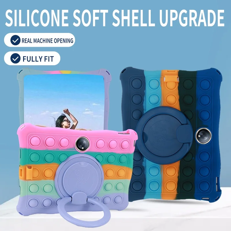 360° Rotatable Silicone Kids Case for Oneplus Pad 11.61 Tablet PC Cover for Oneplus Pad 11.61 Push Bubble Fidget Toys Case Cover
360° Rotatable Silicone Kids Case for Oneplus Pad 11.61 Tablet PC Cover for Oneplus Pad 11.61 Push Bubble Fidget Toys Case Cover