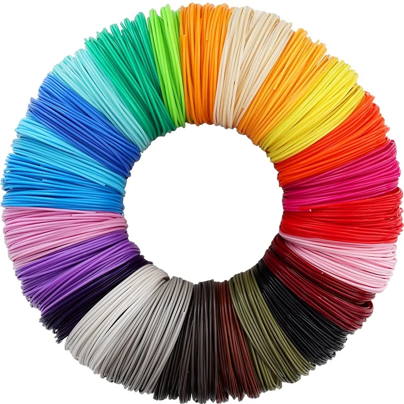 3D Printing Pen PCL Filament Refills 1.75Mm, Pack Of 20 Random Color, Low Melting Temp Of 70℃, Gifts For Kids (200 FT)
3D Printing Pen PCL Filament Refills 1.75Mm, Pack Of 20 Random Color, Low Melting Temp Of 70℃, Gifts For Kids (200 FT)