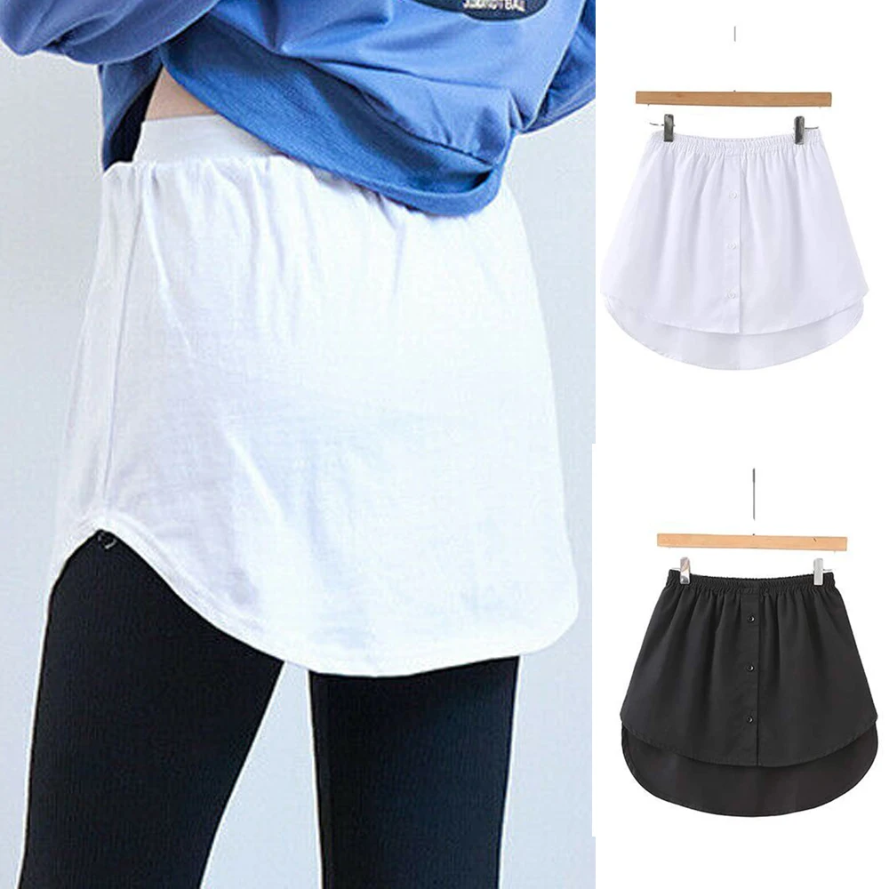 Fashion Girls Women Black White Adjustable Half-Length Underskirt Fake Top Mini Skirt Lower Sweep
Fashion Girls Women Black White Adjustable Half-Length Underskirt Fake Top Mini Skirt Lower Sweep