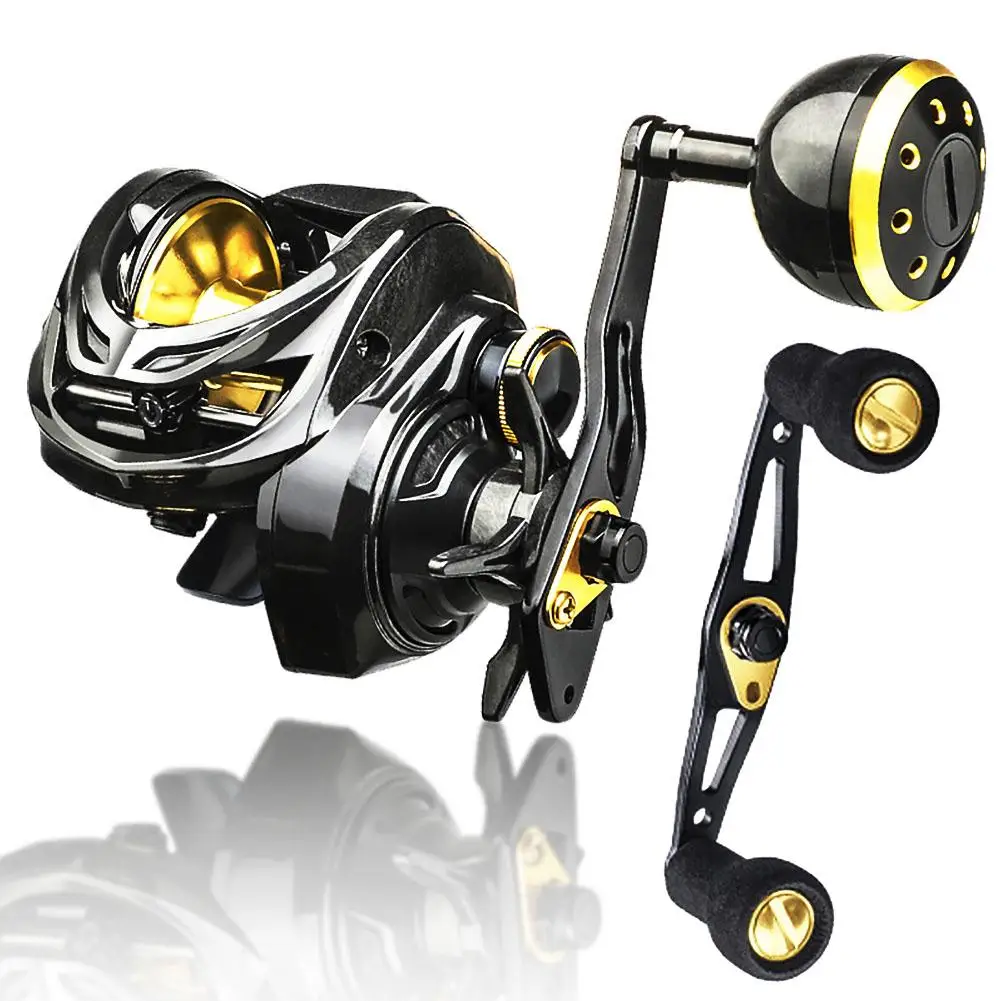 Fishing Baitcasting Reel Fishing Reel Max Drag 16kg 6+1BB Metal Ball Grip Saltwater Reel TDC3000R Fishing Coil Drag Reel
Fishing Baitcasting Reel Fishing Reel Max Drag 16kg 6+1BB Metal Ball Grip Saltwater Reel TDC3000R Fishing Coil Drag Reel