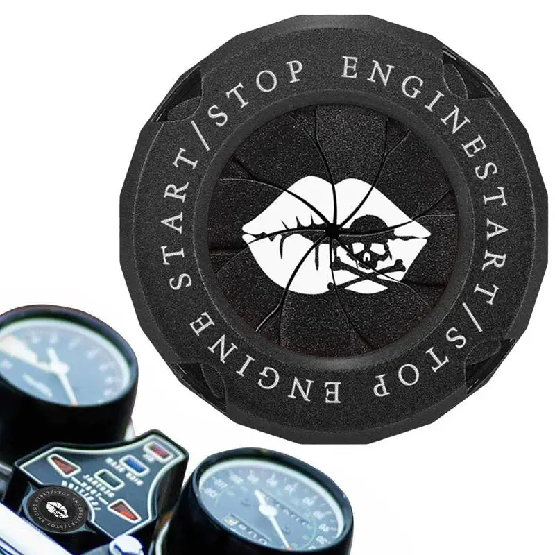 Start Button Cover Rotary Zinc Alloy Anti-scratch Engine Start Stop Button Cover Skull Lip Automotive Start Stop Button Cover
Start Button Cover Rotary Zinc Alloy Anti-scratch Engine Start Stop Button Cover Skull Lip Automotive Start Stop Button Cover