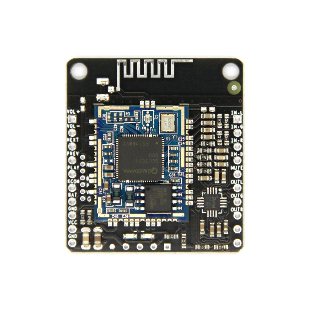 QCC3031 APTXHD with Audio Input AUX Lossless Music Hifi Bluetooth-Compatible 5.0 Receiver Board Audio Car, 3.3-4.2V
QCC3031 APTXHD with Audio Input AUX Lossless Music Hifi Bluetooth-Compatible 5.0 Receiver Board Audio Car, 3.3-4.2V