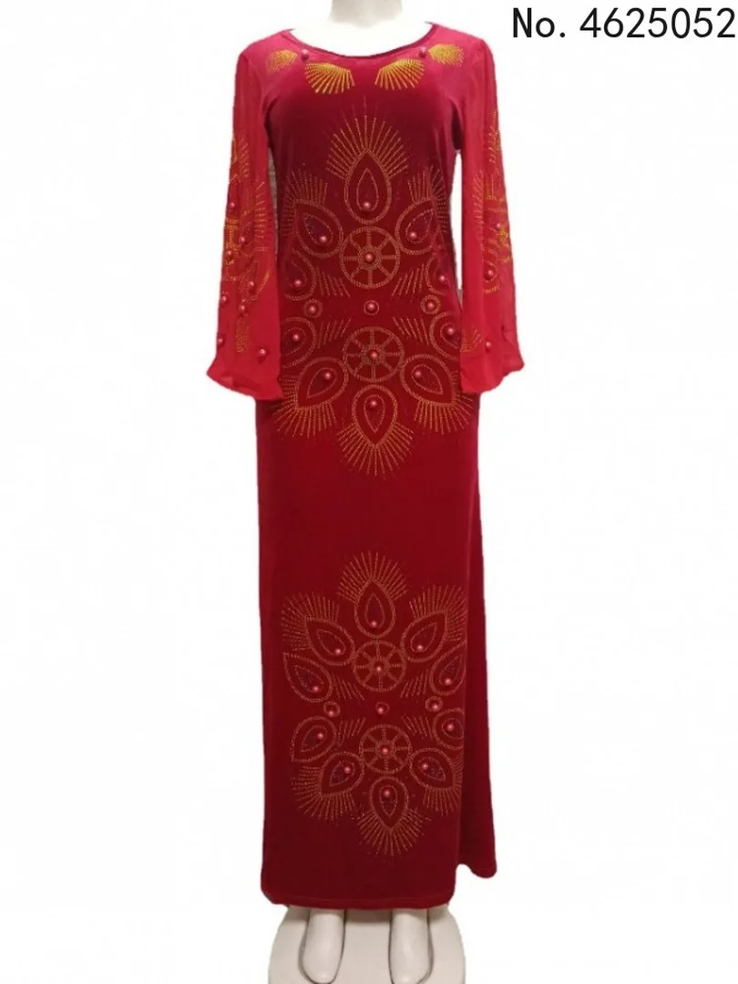 Velvet Clothes 1 Piece Set For Women 2023 Evening Party Elegant Lady Dashiki Tops Skirt Set Without Headtie Ankara Robe Attire
Velvet Clothes 1 Piece Set For Women 2023 Evening Party Elegant Lady Dashiki Tops Skirt Set Without Headtie Ankara Robe Attire