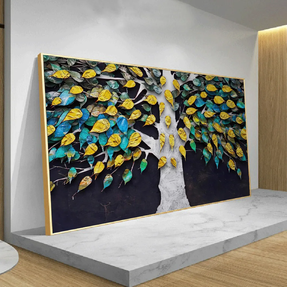 Abstract Golden Leaf Rich Tree Tableau Art Prints Home Decor Colorful Nordic Canvas Wall Poster Painting For Living Room Cuadros
Abstract Golden Leaf Rich Tree Tableau Art Prints Home Decor Colorful Nordic Canvas Wall Poster Painting For Living Room Cuadros
