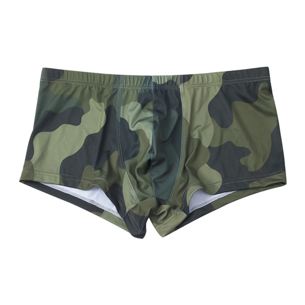 Camouflage Men's Underwear Boxer Sports Fashion Breathable Ice Silk Mid-waist Printing Double-layer Bag Boxer Pants Soft Panties
Camouflage Men's Underwear Boxer Sports Fashion Breathable Ice Silk Mid-waist Printing Double-layer Bag Boxer Pants Soft Panties