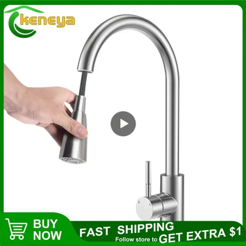Kitchen Faucets Brushed Nickel Pull Out Kitchen Sink Water Tap Mixer 360 Rotation Stream Sprayer Head Hot Cold Taps For kitchen
Kitchen Faucets Brushed Nickel Pull Out Kitchen Sink Water Tap Mixer 360 Rotation Stream Sprayer Head Hot Cold Taps For kitchen