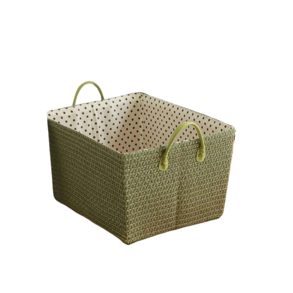 Storage Basket with Handle Fabric Bin Sundries Organizer Box Living Room Wardrobe Holder Decor Champagne 45x35x25cm
Storage Basket with Handle Fabric Bin Sundries Organizer Box Living Room Wardrobe Holder Decor Champagne 45x35x25cm