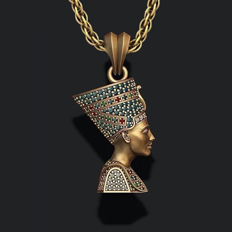 Fashionable Exquisite and Creative Egyptian Pharaoh Gothic Retro Women's Pendant Necklace
Fashionable Exquisite and Creative Egyptian Pharaoh Gothic Retro Women's Pendant Necklace