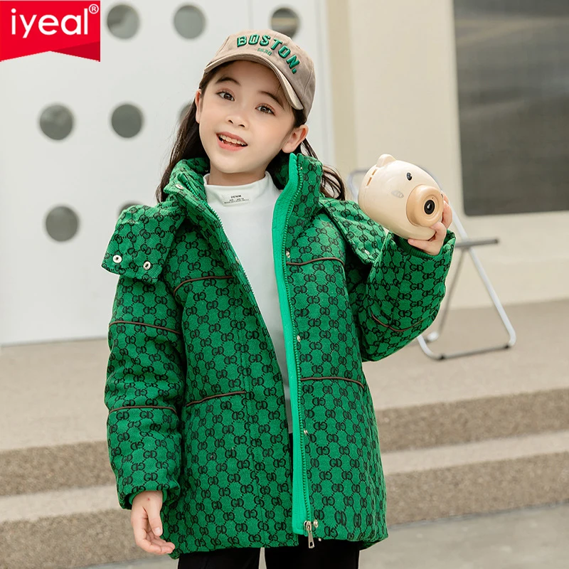 IYEAL Children's Down Jacket 2022 New Children's Girls Winter Fashion Thickened Warm Striped Short Hooded Top
IYEAL Children's Down Jacket 2022 New Children's Girls Winter Fashion Thickened Warm Striped Short Hooded Top