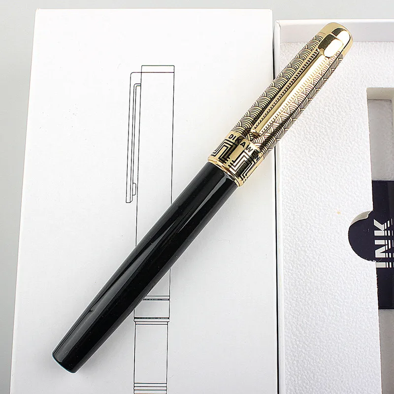 Luxury quality 4 various colors Business office Fountain Pen New Student school office supplies ink Pens
Luxury quality 4 various colors Business office Fountain Pen New Student school office supplies ink Pens