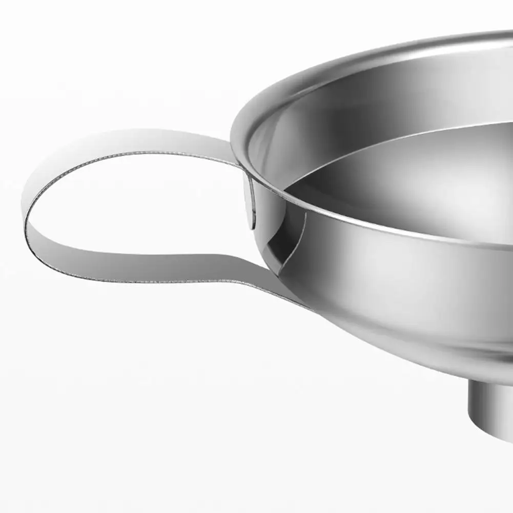 Kitchen Funnel Stainless Steel Filling Funnel Wide Neck Funnel Preserving Funnel Durable Kitchen Specialty Tool
Kitchen Funnel Stainless Steel Filling Funnel Wide Neck Funnel Preserving Funnel Durable Kitchen Specialty Tool