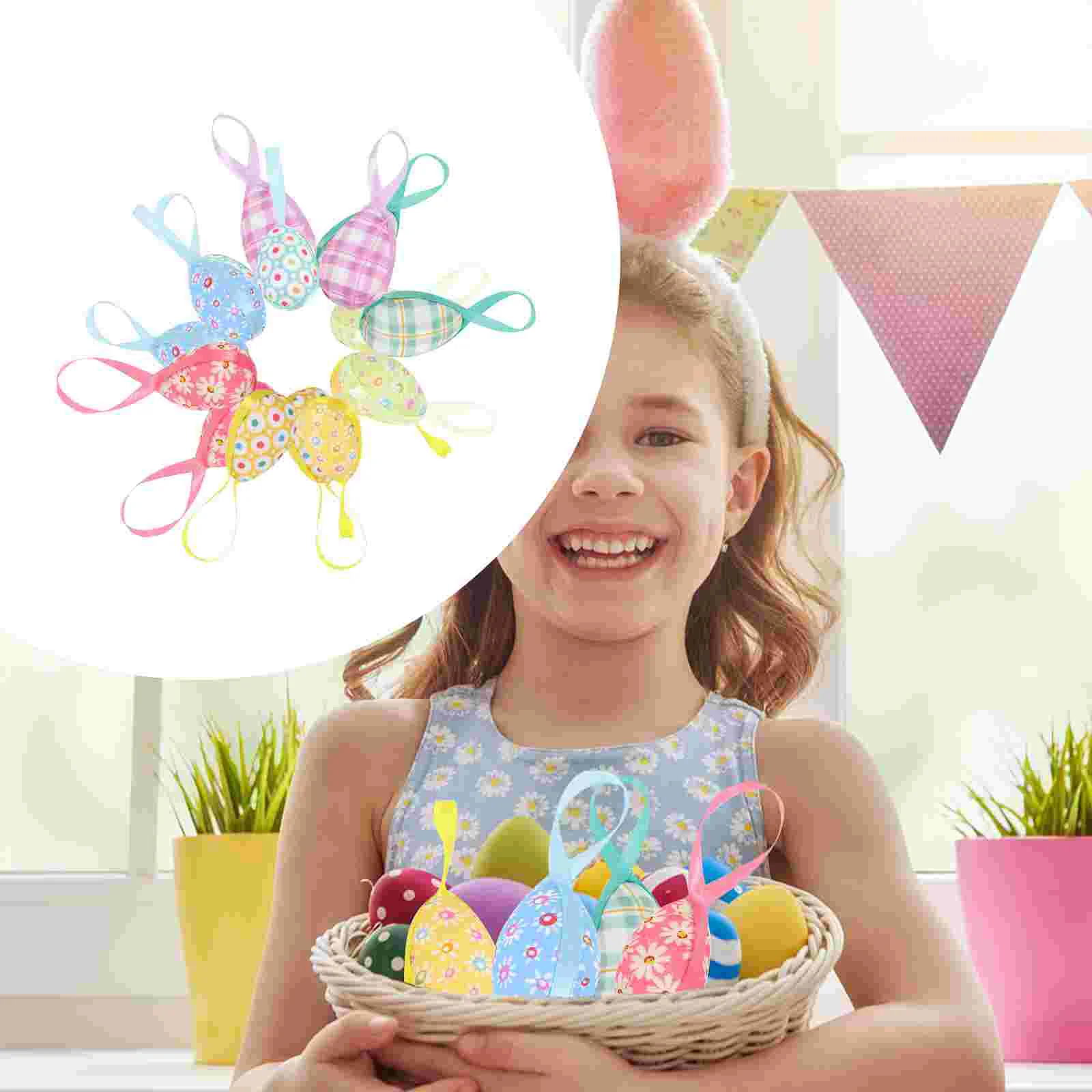 Easter Egg Hanging Ornaments Tree Pendant Party Eggs Decorations Supplies Decoration Basket Wreath Garland Filler Toy
Easter Egg Hanging Ornaments Tree Pendant Party Eggs Decorations Supplies Decoration Basket Wreath Garland Filler Toy