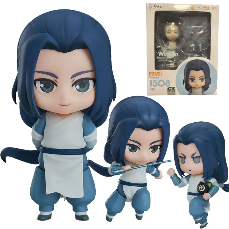 Оригинальная фигурка модели из м/ф «Хорошая Улыбка» 1508 Wu Xian NENDOROID The Legend of Luoxiaohei аниме коллекционные игрушки подарки
Оригинальная фигурка модели из м/ф «Хорошая Улыбка» 1508 Wu Xian NENDOROID The Legend of Luoxiaohei аниме коллекционные игрушки подарки