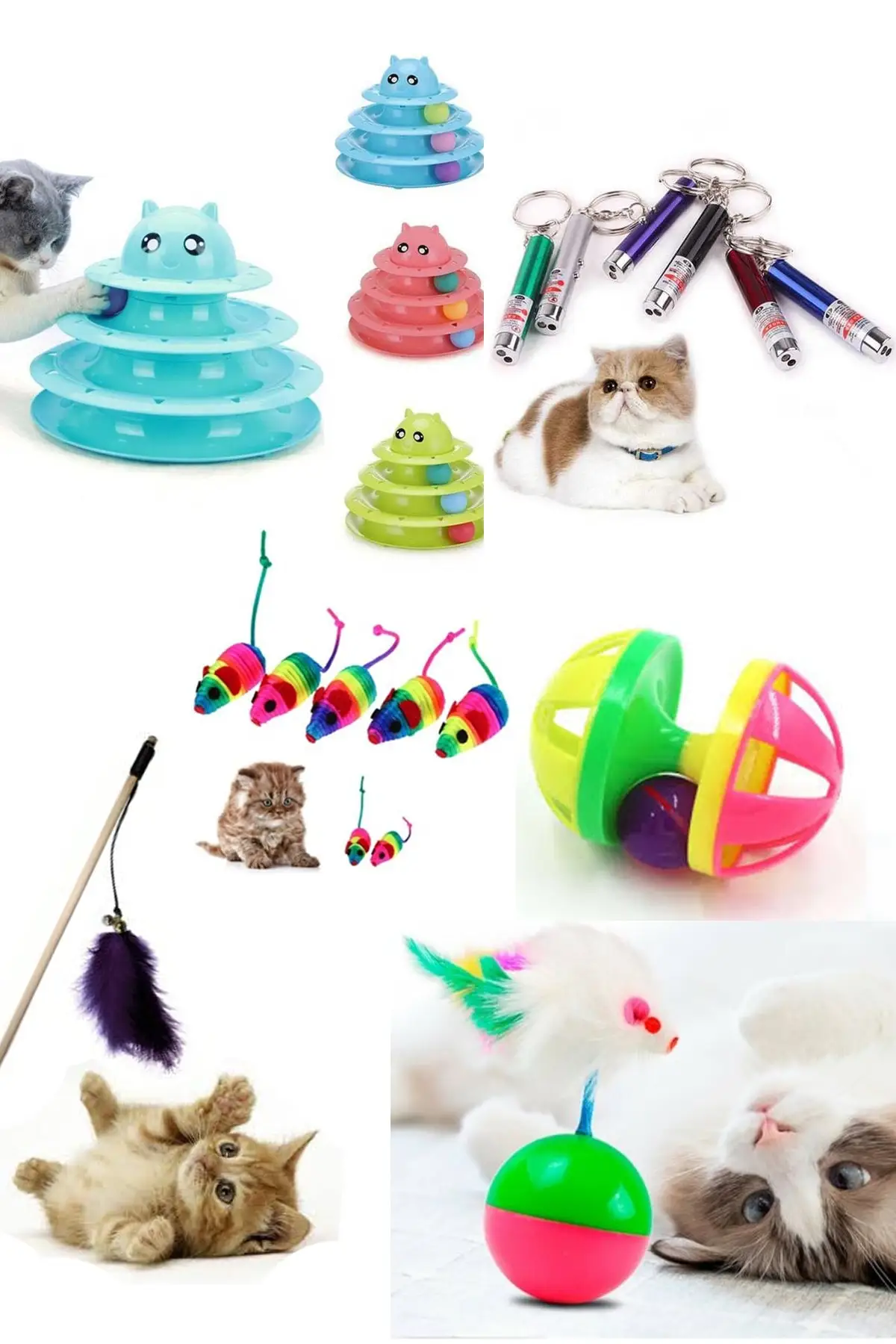 Игрушки для домашних животных 6 штук набор игрушек для кошек
Игрушки для домашних животных 6 штук набор игрушек для кошек