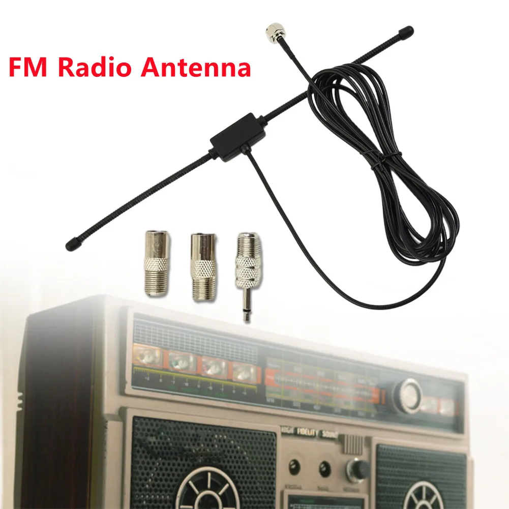 DAB FM Radio Antenna FM Dipole Aerial Audio Plug Connector Fits For Stereo Receiver Automobiles Exterior Parts
DAB FM Radio Antenna FM Dipole Aerial Audio Plug Connector Fits For Stereo Receiver Automobiles Exterior Parts