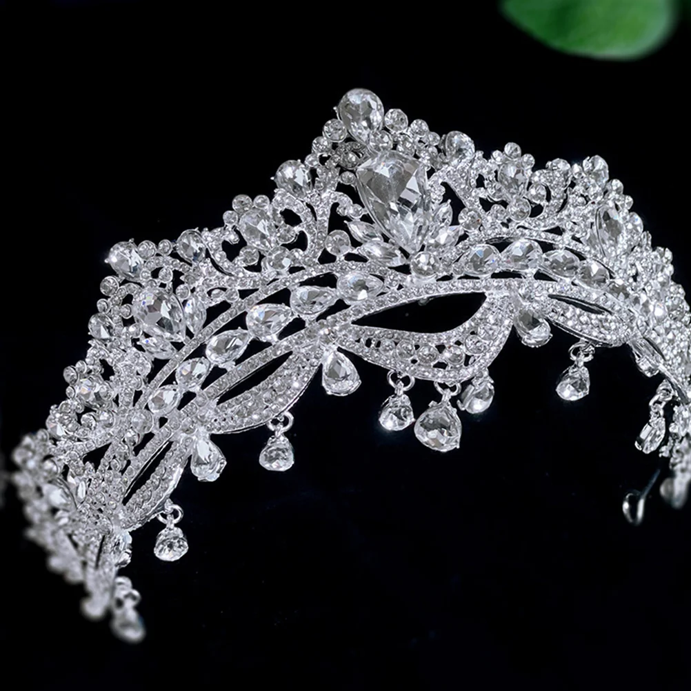 Crown Bride Wedding Bridal Hair Accessories Korean Version Birthday Women Rhinestone Crowns Miss
Crown Bride Wedding Bridal Hair Accessories Korean Version Birthday Women Rhinestone Crowns Miss