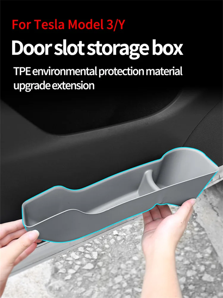 TPE Door Side Storage for Tesla Model Y Car Auto Barrel Box Handle Tray Organizer Container Decoration Hidden Accessories
TPE Door Side Storage for Tesla Model Y Car Auto Barrel Box Handle Tray Organizer Container Decoration Hidden Accessories