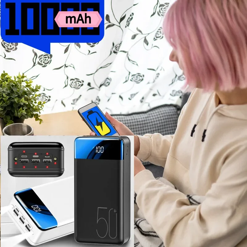 100% New Genuine Fast Charging 100000mah /98000mah Power Bank Large Capacity Mobile Power Universal 5v2.1a Fast Charging
100% New Genuine Fast Charging 100000mah /98000mah Power Bank Large Capacity Mobile Power Universal 5v2.1a Fast Charging