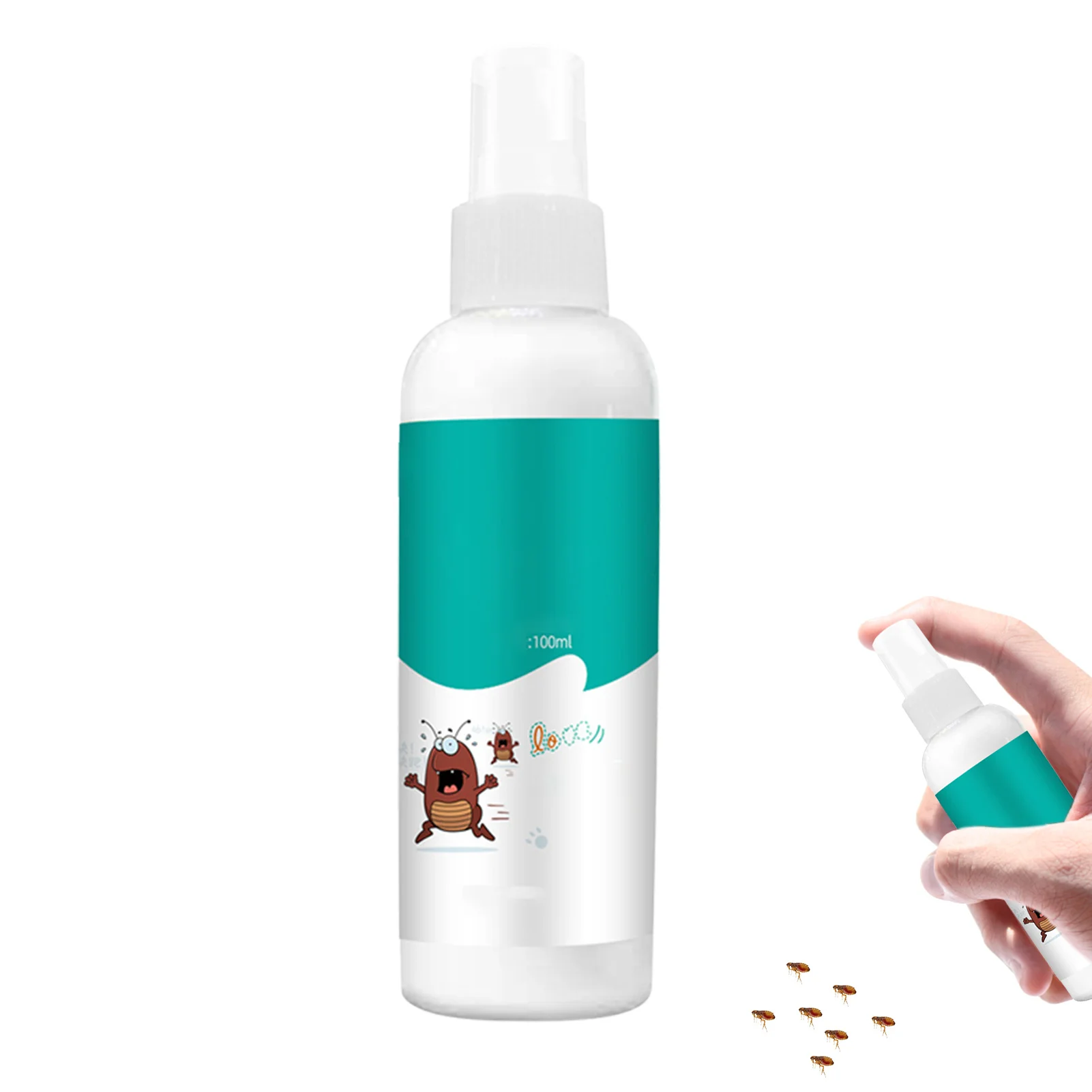 Fleas Ticks Control Prevention Spray For Dogs Cats Pets With Mild Formula Safe To Use For Pets Bedding Kennels Houses 100ml
Fleas Ticks Control Prevention Spray For Dogs Cats Pets With Mild Formula Safe To Use For Pets Bedding Kennels Houses 100ml