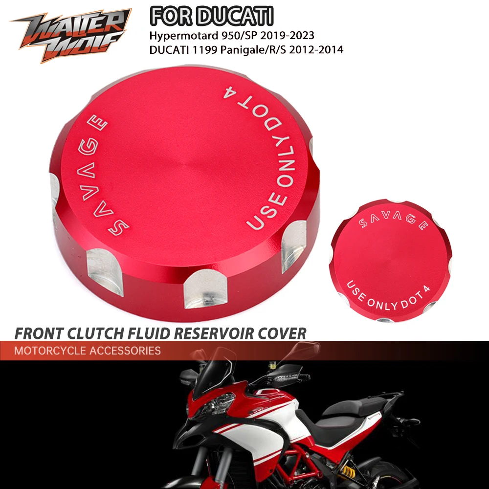 Front Clutch Rear Brake Motorcycle Fluid Reservoir Cap Cover For DUCATI Multistrada Monster 1098 1200 /R/S 1199 Panigale V2 V4
Front Clutch Rear Brake Motorcycle Fluid Reservoir Cap Cover For DUCATI Multistrada Monster 1098 1200 /R/S 1199 Panigale V2 V4