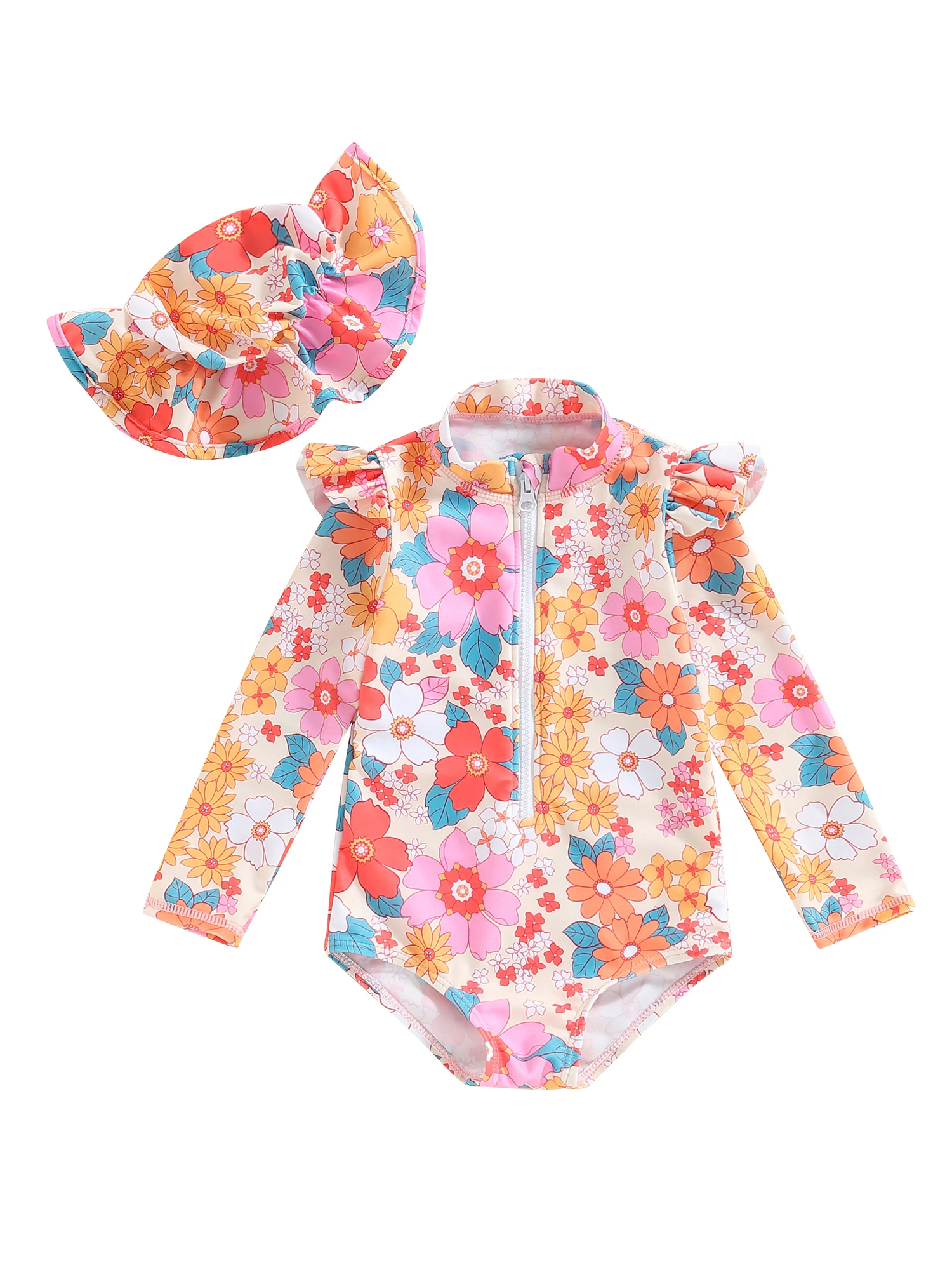 Toddler Baby Girl Swimsuit Long Sleeve Bathing Suit Summer Romper Baby Girls Swimwear Clothes
Toddler Baby Girl Swimsuit Long Sleeve Bathing Suit Summer Romper Baby Girls Swimwear Clothes