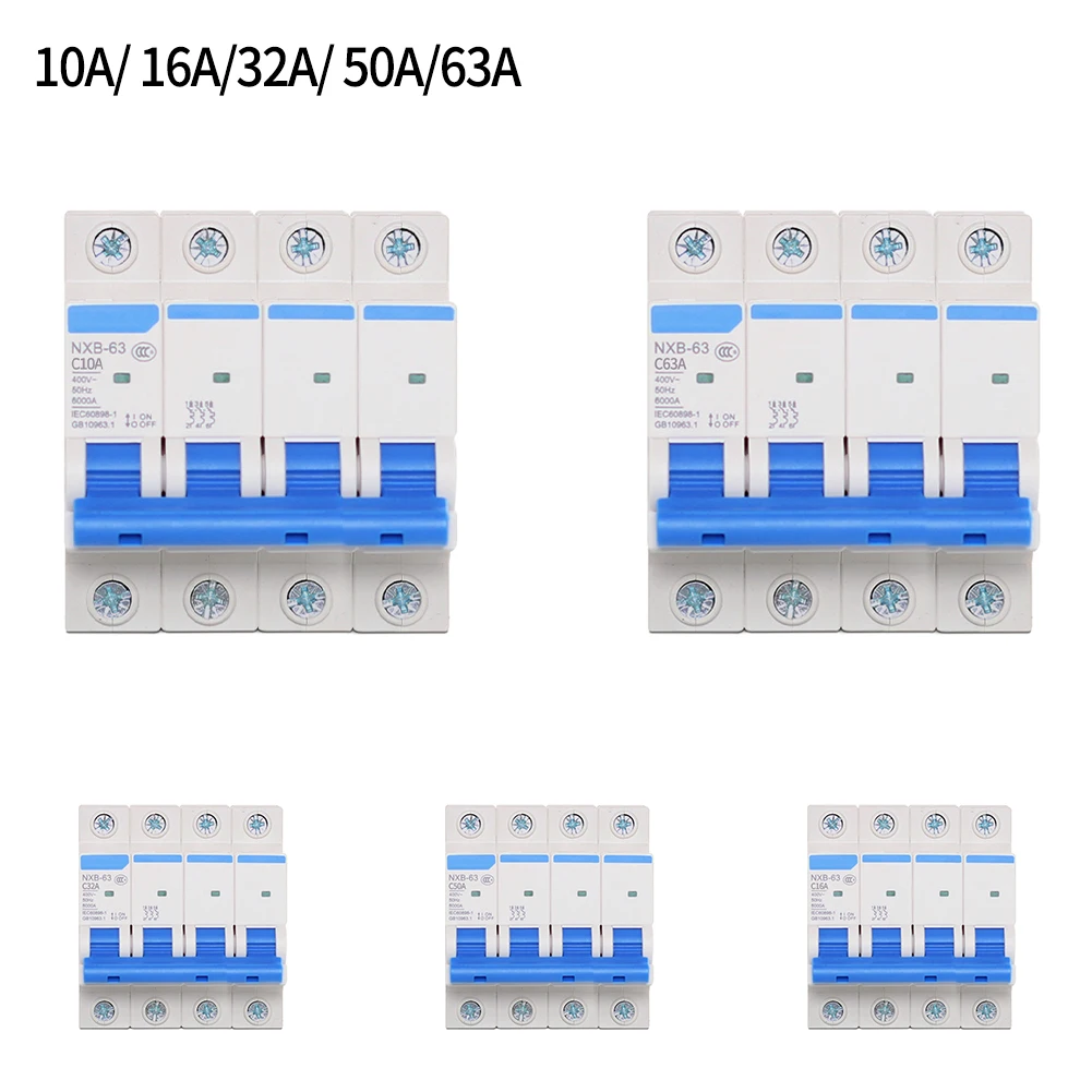 2P/4P AC 230/400V Circuit Breaker 10A 16A 32A 50A 63A DC MCB For PV System Rail Mounting Air Switch 81*36mm 81*72mm
2P/4P AC 230/400V Circuit Breaker 10A 16A 32A 50A 63A DC MCB For PV System Rail Mounting Air Switch 81*36mm 81*72mm