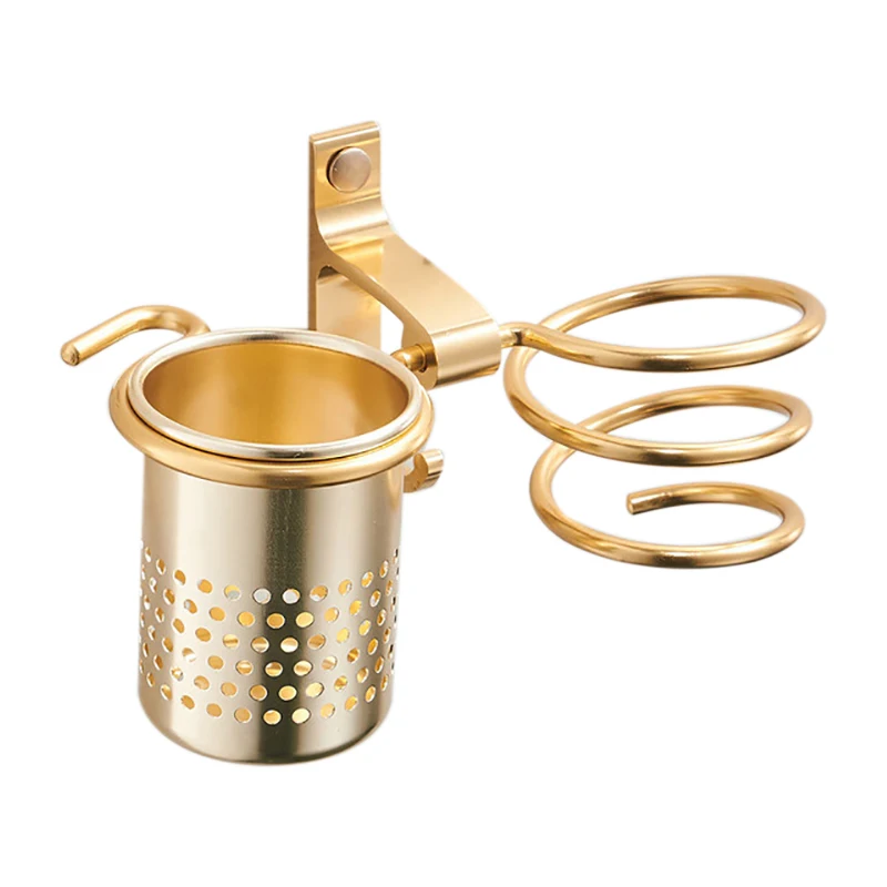 Hair Dryer Holder With Cup Households Rack Hair Blow Dryer Shelf Metal Wall Mount Bathroom Accessories Gold Hair Dryer Rack Gold
Hair Dryer Holder With Cup Households Rack Hair Blow Dryer Shelf Metal Wall Mount Bathroom Accessories Gold Hair Dryer Rack Gold