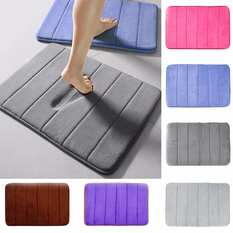 Soft Bathroom Mat Home Shower Cotton Bath Rug Corridor Coral Fleece Water absorption Carpet Anti-slip product Kitchen Floor Set#
Soft Bathroom Mat Home Shower Cotton Bath Rug Corridor Coral Fleece Water absorption Carpet Anti-slip product Kitchen Floor Set#