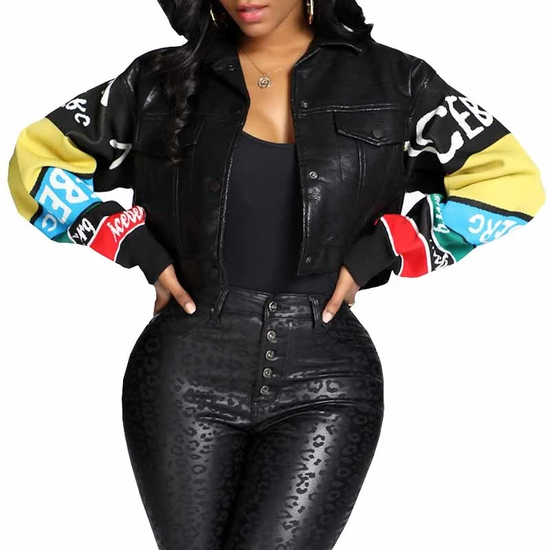 European Women Jacket Winter Ladies tops Female Autumn Fashion Short Coat Elegant Slim PU Leather Jackets OK1086
European Women Jacket Winter Ladies tops Female Autumn Fashion Short Coat Elegant Slim PU Leather Jackets OK1086