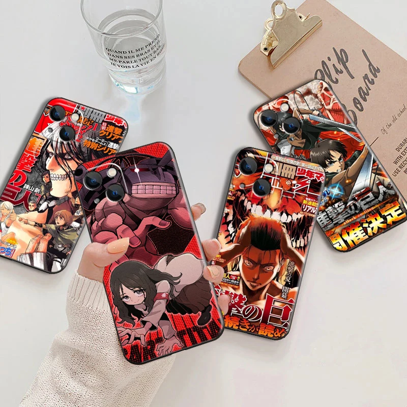 Phone Cases For IPhone 13 13Pro 11 Pro12 Mini Pro 7 8 Plus 6 6S Plus 11 12 Pro XR SE2020 Attack on Titan Back Cover Soft TPU
Phone Cases For IPhone 13 13Pro 11 Pro12 Mini Pro 7 8 Plus 6 6S Plus 11 12 Pro XR SE2020 Attack on Titan Back Cover Soft TPU