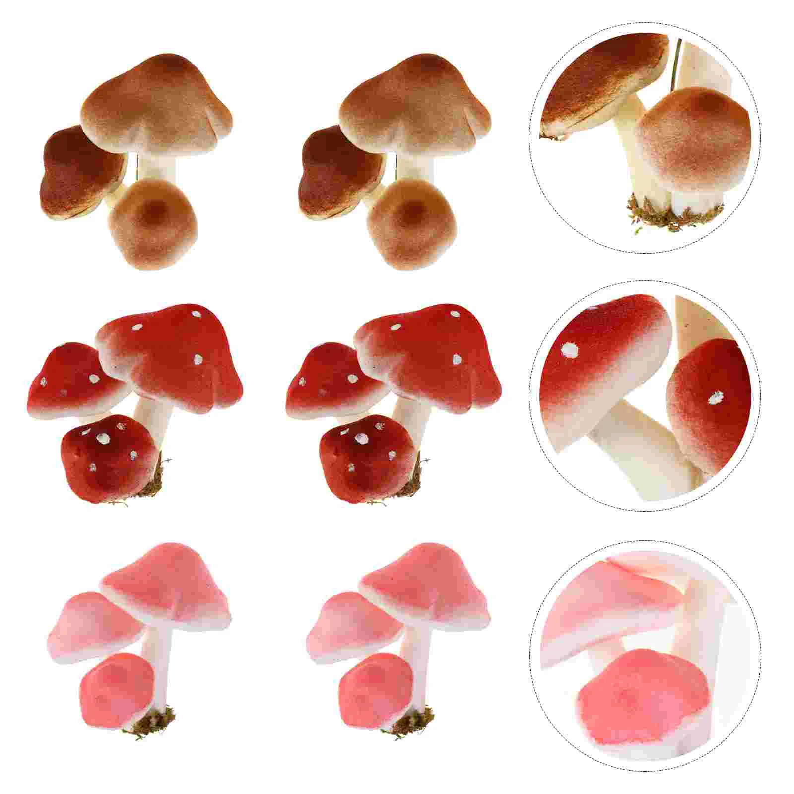 Mushroom Mushrooms Mini Decor Garden Miniature Landscape Ornaments Artificial Figurinesbonsaimicro Accessories Fairy Figure
Mushroom Mushrooms Mini Decor Garden Miniature Landscape Ornaments Artificial Figurinesbonsaimicro Accessories Fairy Figure