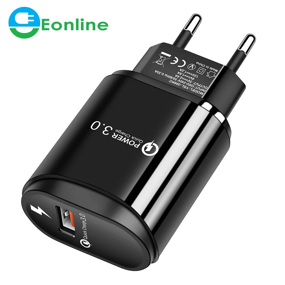 For Huawei Mate 30 Samsung S10 QC3.0 QC 3.0 Fast Wall Charger US/EU Plug Adapter for iPhone 11 Pro Quick Charge 3.0 USB Charger 
For Huawei Mate 30 Samsung S10 QC3.0 QC 3.0 Fast Wall Charger US/EU Plug Adapter for iPhone 11 Pro Quick Charge 3.0 USB Charger