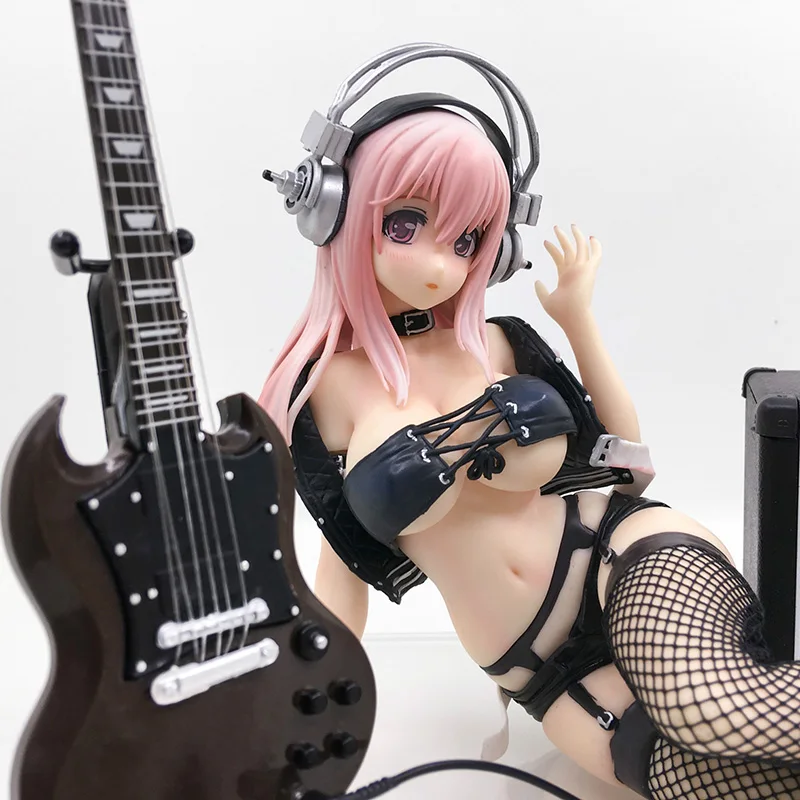 Super Sonico Guitar After The Party Sound 13cm 1/6 Hand-made Anime Figure Model Desktop Character Decoration Christmas Gift
Super Sonico Guitar After The Party Sound 13cm 1/6 Hand-made Anime Figure Model Desktop Character Decoration Christmas Gift