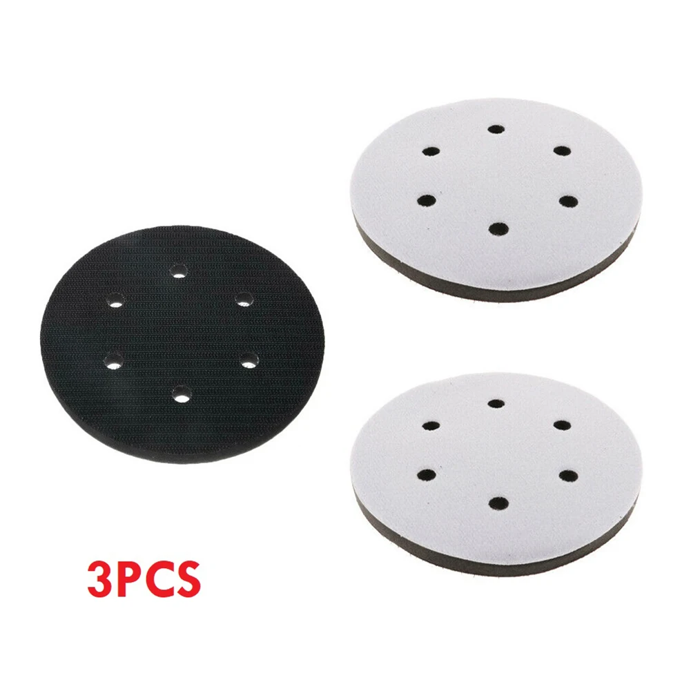 3pcs 6inch 6 Hole Soft Buffer Spong Pad Hook&Loop Sanding Disc Buffer Sponge Interface Cushion Pad For Backing Pad Power Tools
3pcs 6inch 6 Hole Soft Buffer Spong Pad Hook&Loop Sanding Disc Buffer Sponge Interface Cushion Pad For Backing Pad Power Tools