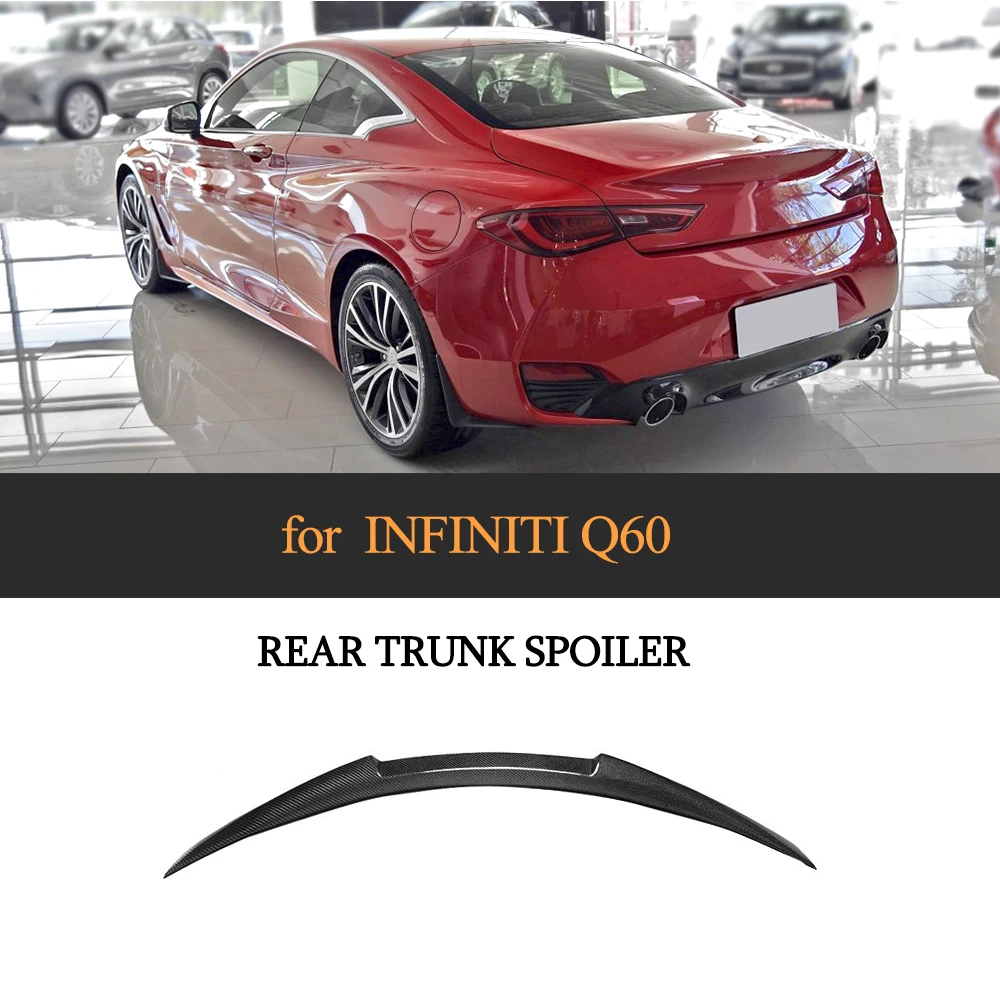 Car Rear Trunk Lip Spoiler For Infiniti Q60 Base Sport Coupe 2018 2019 Carbon Fiber Boot Lip Wing
Car Rear Trunk Lip Spoiler For Infiniti Q60 Base Sport Coupe 2018 2019 Carbon Fiber Boot Lip Wing