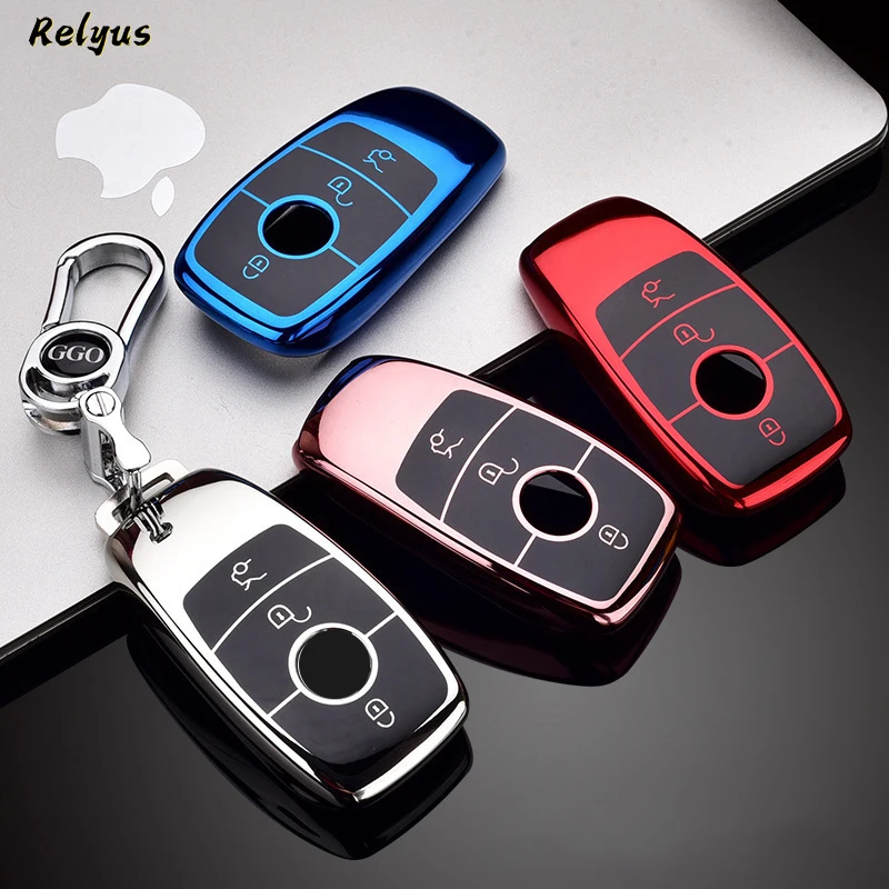 TPU Soft Remote Car Key Case Cover Fob For Mercedes Benz 2017 E Class W213 2018 S Class Keyless Holder Styling Accessories
TPU Soft Remote Car Key Case Cover Fob For Mercedes Benz 2017 E Class W213 2018 S Class Keyless Holder Styling Accessories