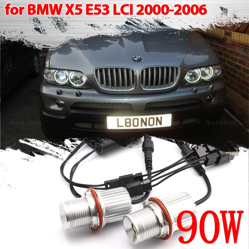 90W LED Car Angel Eyes Marker Lights Bulbs error free For BMW X5 series E53 3.0i 4.4i 4.6is 4.8is m54 M62 N62 2000-2006
90W LED Car Angel Eyes Marker Lights Bulbs error free For BMW X5 series E53 3.0i 4.4i 4.6is 4.8is m54 M62 N62 2000-2006