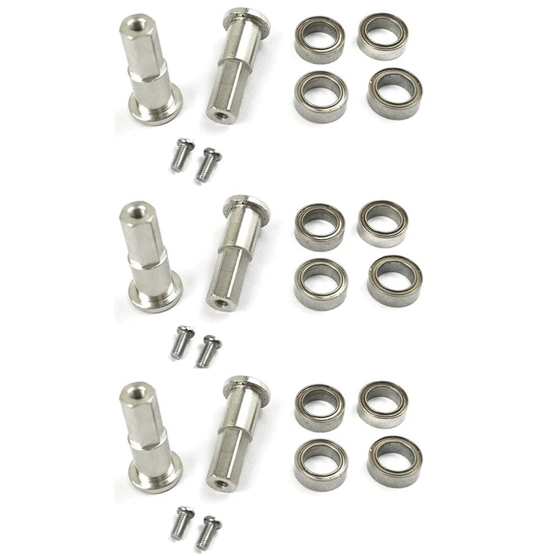 6X Metal Combiner Wheel Hub Hex Adapter With Bearing Upgrade Accessories For Wpl D12 1/10 Rc Truck Car Parts 5Mm
6X Metal Combiner Wheel Hub Hex Adapter With Bearing Upgrade Accessories For Wpl D12 1/10 Rc Truck Car Parts 5Mm