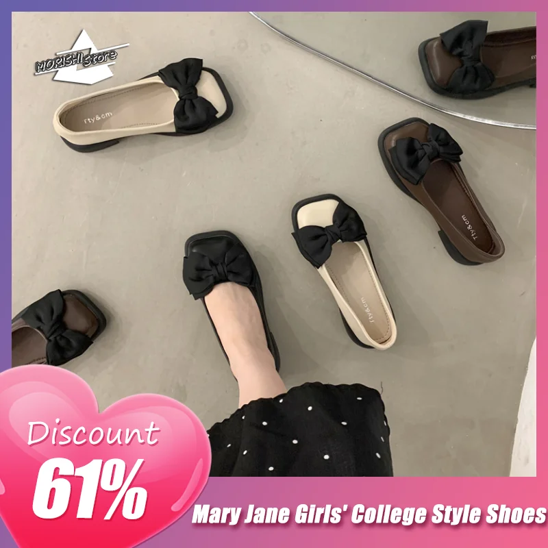 

Женские туфли мэри джейн в японском стиле для колледжа, новинка 2023, униформа в британском стиле ретро на одной пуговице, маленькие кожаные туфли