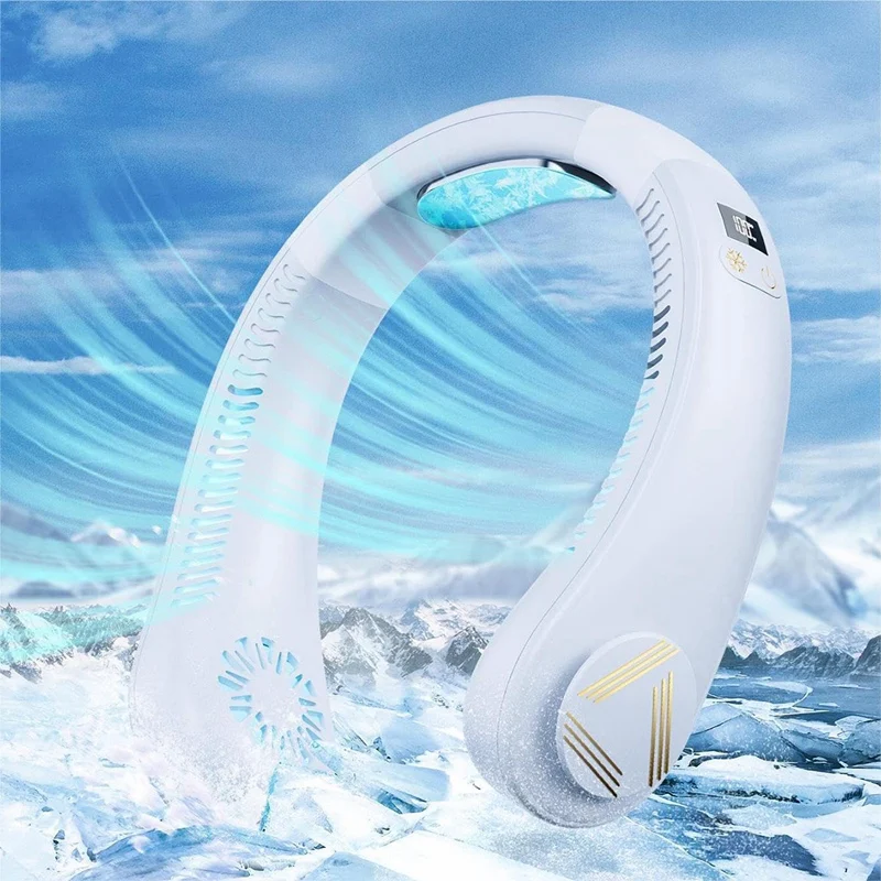 1 Piece Portable Hanging Neck Air Conditioner Fan Semiconductor Cooling Neck Fan 4000Mah Wearable Air Conditioner Neck Fan
1 Piece Portable Hanging Neck Air Conditioner Fan Semiconductor Cooling Neck Fan 4000Mah Wearable Air Conditioner Neck Fan